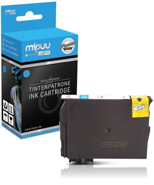 Mipuu Tinte ersetzt Epson 27 XL / C13T27124012 Cyan
