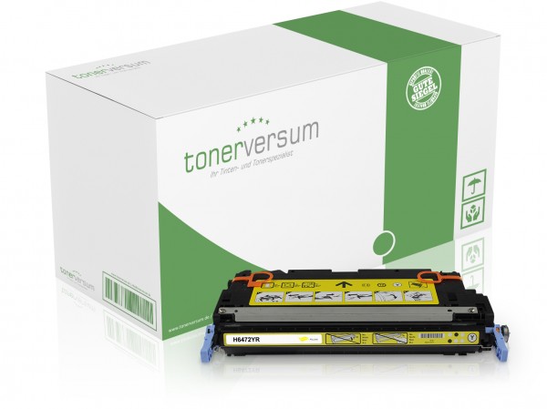 Alternativ zu HP Q6472A / 502A Toner Yellow