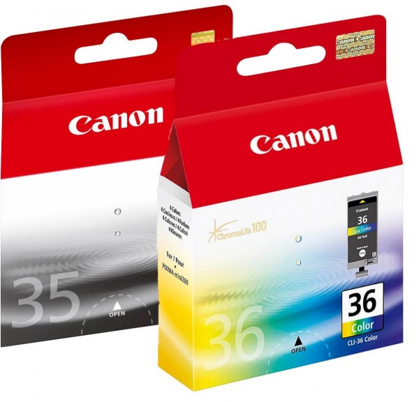 Canon PGI-35 / CLI-36 Tinten Multipack (1x Black / 1x Color)