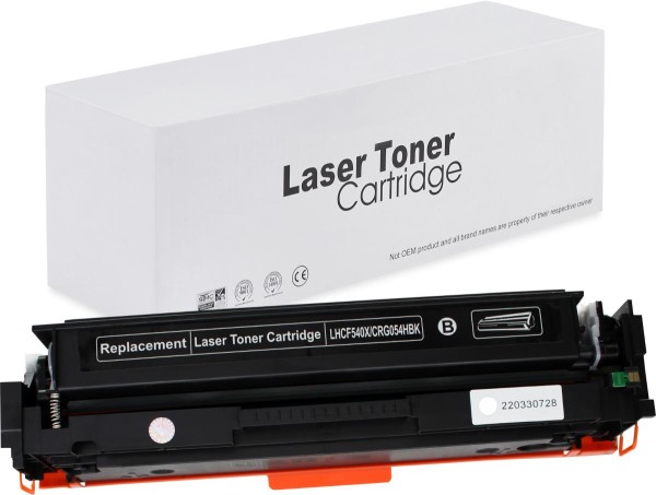 Kompatibel zu HP CF540X / 203X Toner Black (BULK)