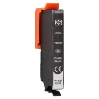Alternativ zu Epson 26 XL / C13T26314012 Tinte Photo-Black