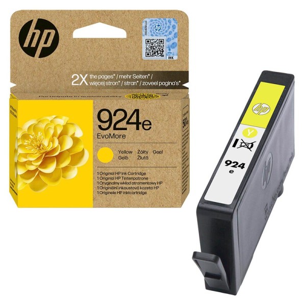 HP 924e / 4K0U9NE Druckerpatrone gelb