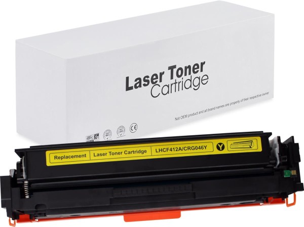 Alternativ zu HP CF412A / 410A Toner Yellow