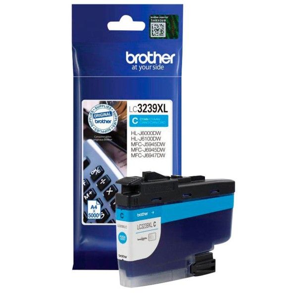 Brother LC-3239 XL Tinte Cyan