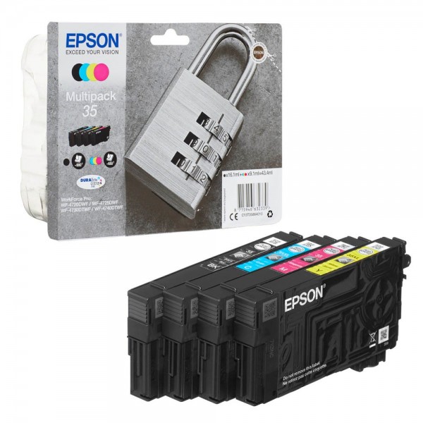 Epson 35 / C13T35864010 Tinten Multipack CMYK (4er Set)