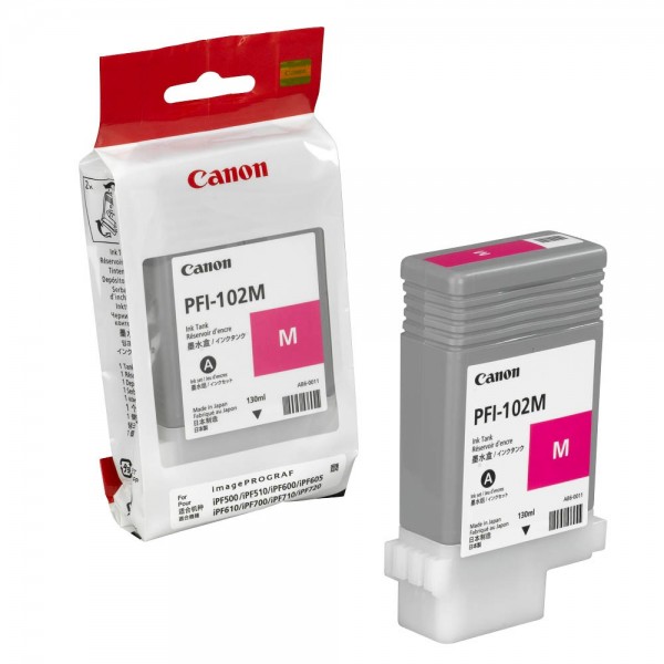 Canon PFI-102M / 0897B001 Tinte Magenta