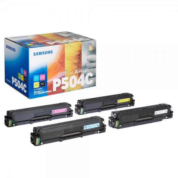 Samsung CLT-P504C / SU400A Toner Multipack CMYK (4er Set)