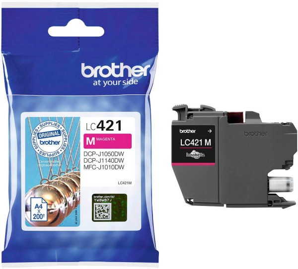 Brother LC-421M Tinte Magenta