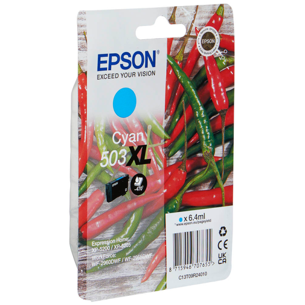 Epson C13T09R24010 / 503XL Druckerpatrone cyan