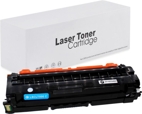Kompatibel zu Samsung CLT-C506L / SU038A Toner Cyan (BULK)