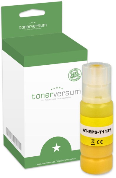 Alternativ zu Epson 113 / C13T06B440 Nachfüll-Tinte Yellow 70 ml