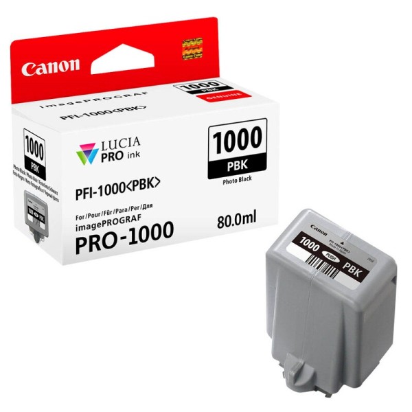 Canon 0546C001 / PFI-1000 PBK Druckerpatrone Foto schwarz
