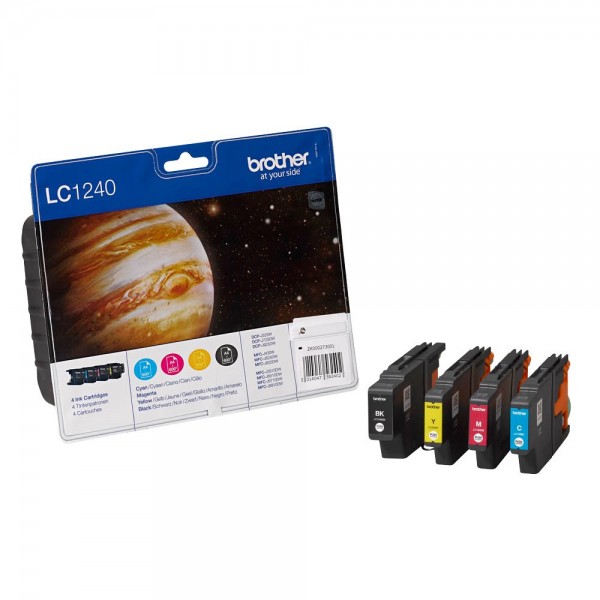 Brother LC-1240VALBPDR Tinten Multipack CMYK (4er Set)