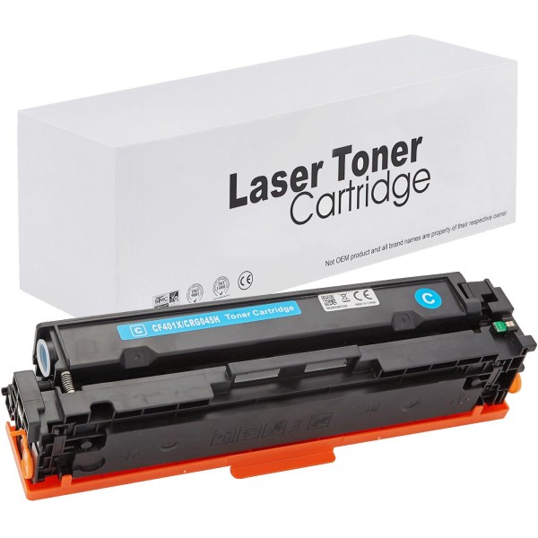 Alternativ zu Canon 045H / 1245C002 Toner Cyan