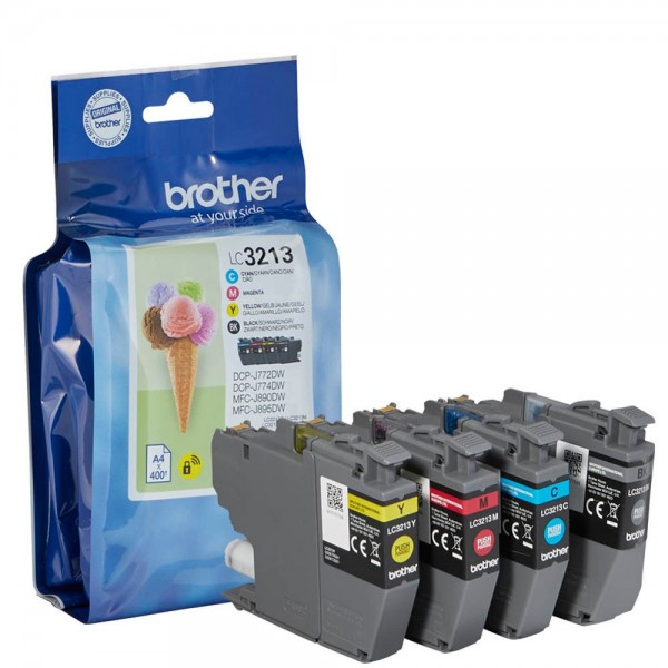 Brother LC-3213VALBPDR Tinten Multipack CMYK (4er Set)