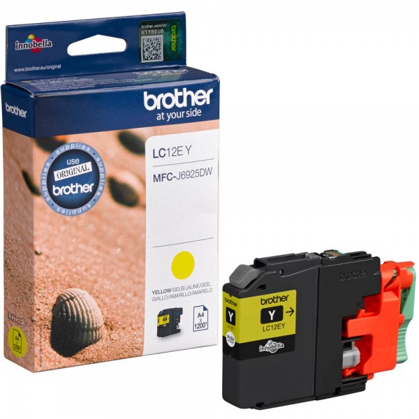 Brother LC-12EY Tinte Yellow
