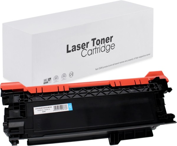 Alternativ zu HP CE401A / 507A Toner Cyan
