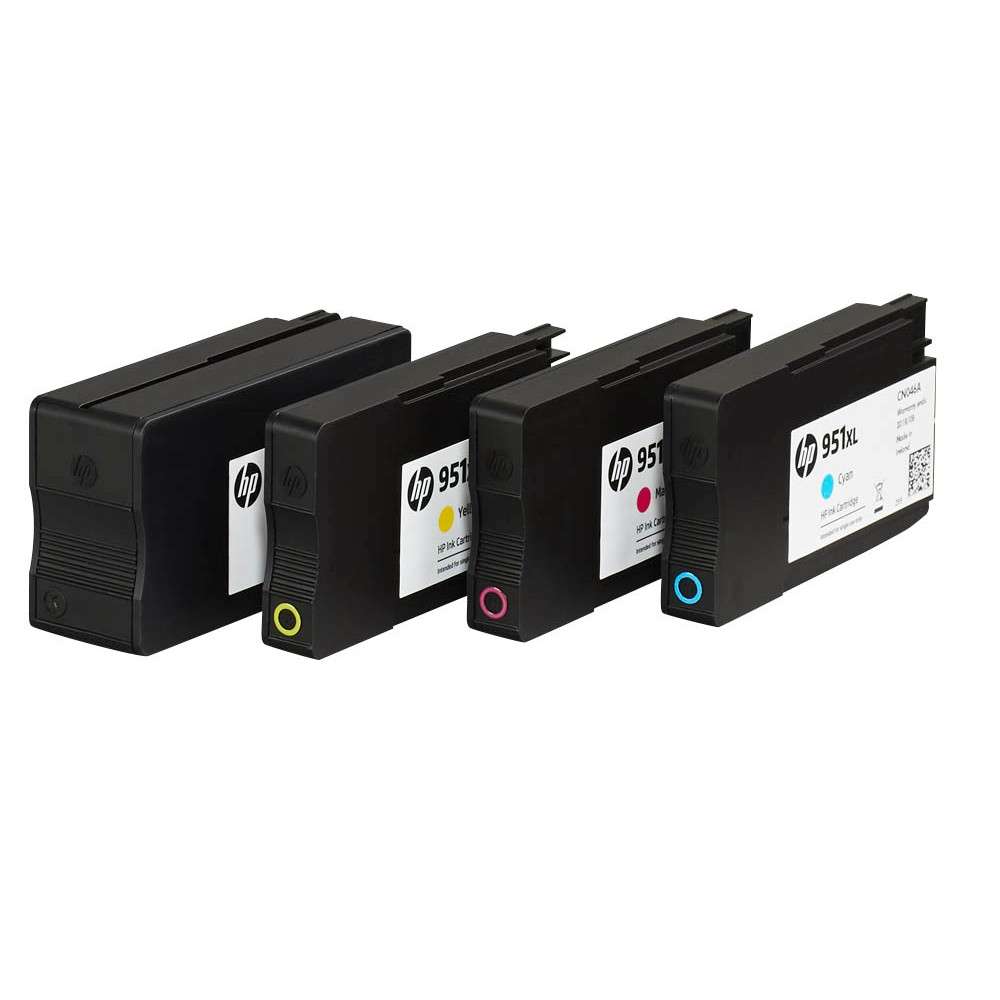 HP 950 XL / HP 951 XL / C2P43AE Tinten Multipack CMYK (4er Set)