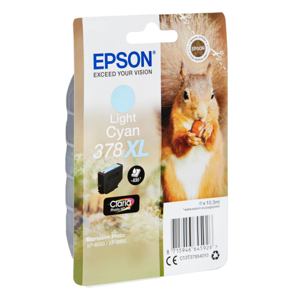 Epson C13T37954010 / 378XL Druckerpatrone light cyan