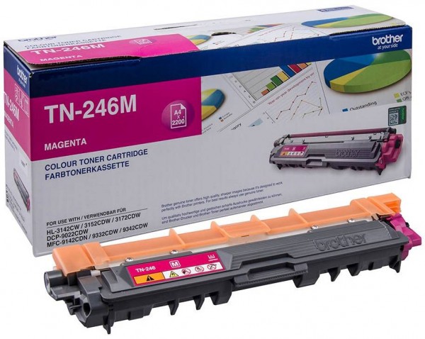Brother TN-246M Toner Magenta