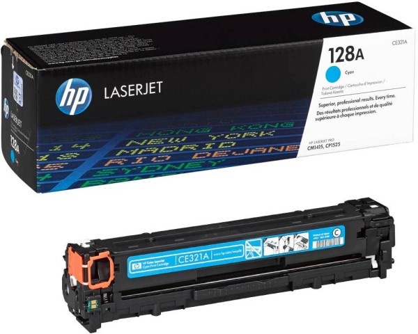 HP CE321A / 128A Toner Cyan