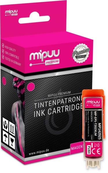 Mipuu Tinte ersetzt Epson 202 XL / C13T02H34010 Magenta
