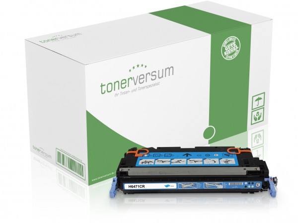 Alternativ zu HP Q6471A / 502A Toner Cyan