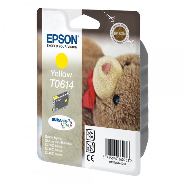 Epson T0614 / C13T06144010 Tinte Yellow