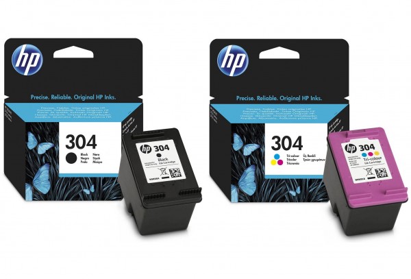 HP 304 / 3JB05AE Tinten Multipack (1x Black / 1x Color)