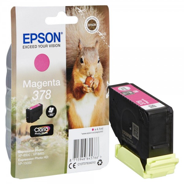 Epson 378 / C13T37834010 Tinte Magenta