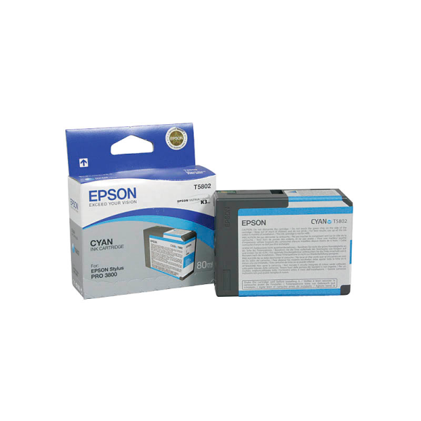 Epson C13T580200 / T5802 Druckerpatrone cyan