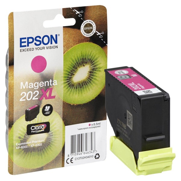 Epson 202 XL / C13T02H34010 Tinte Magenta