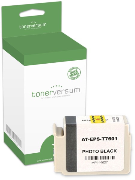 Alternativ zu Epson T7601 / C13T76014010 Tinte Photo-Black