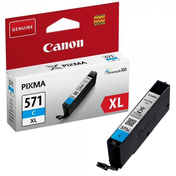Canon CLI-571 XL / 0332C001 Tinte Cyan