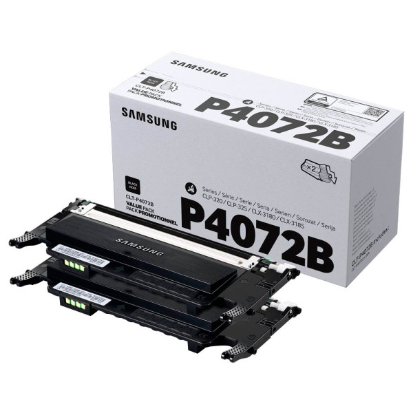 Samsung CLT-P4072B / SU381A Toner Black (2er Pack)