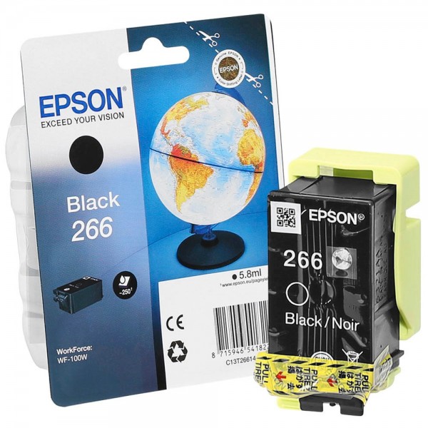 Epson 266 / C13T26614010 Tinte Black