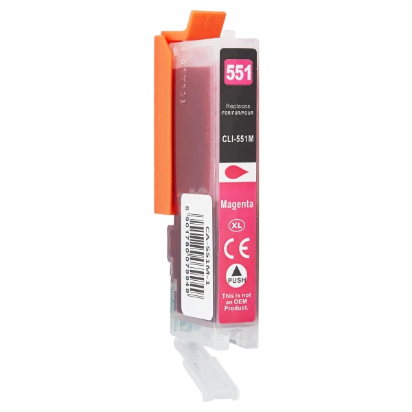 Alternativ zu Canon CLI-551M XL / 6445B001 Tinte Magenta