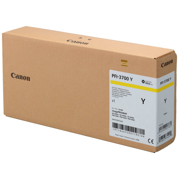 Canon 6447C001 / PFI-3700 Druckerpatrone gelb