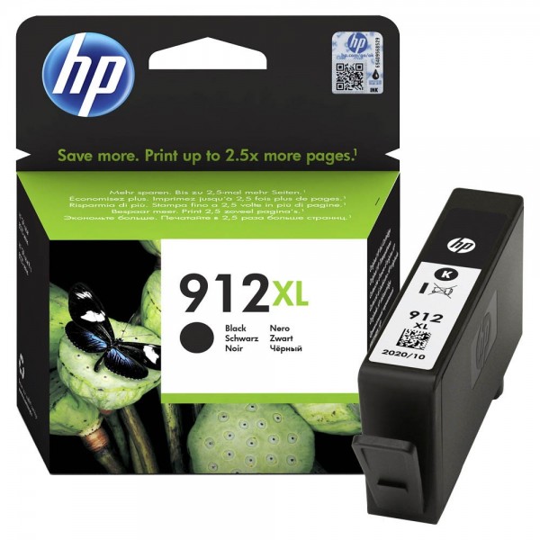 HP 912 XL / 3YL84AE Tinte Black