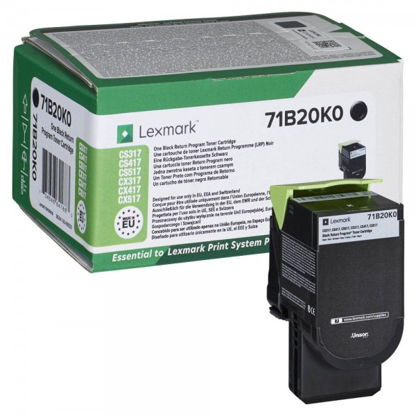 Lexmark 71B20K0 Toner Black