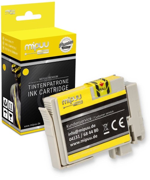 Mipuu Tinte ersetzt Epson T0714 / C13T07144010 Yellow