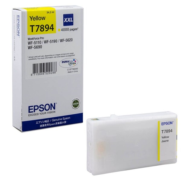 Epson C13T789440 / T7894XXL Druckerpatrone gelb