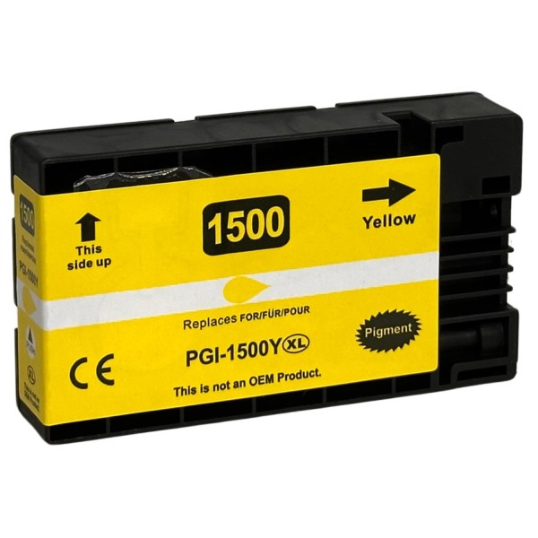 Alternativ zu Canon PGI-1500 XL Y / 9195B001 Tinte Yellow