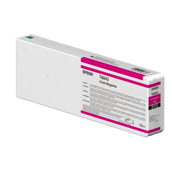 Epson C13T804300 / T8043 Druckerpatrone vivid magenta