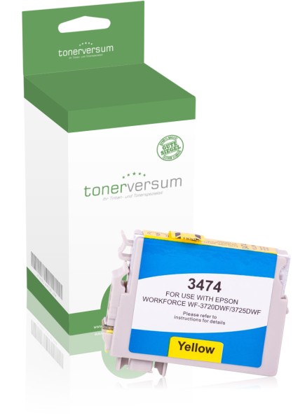 Alternativ zu Epson 34 XL / C13T34744010 Tinte Yellow