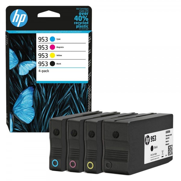 HP 953 / 6ZC69AE Tinten Multipack CMYK (4er Set)