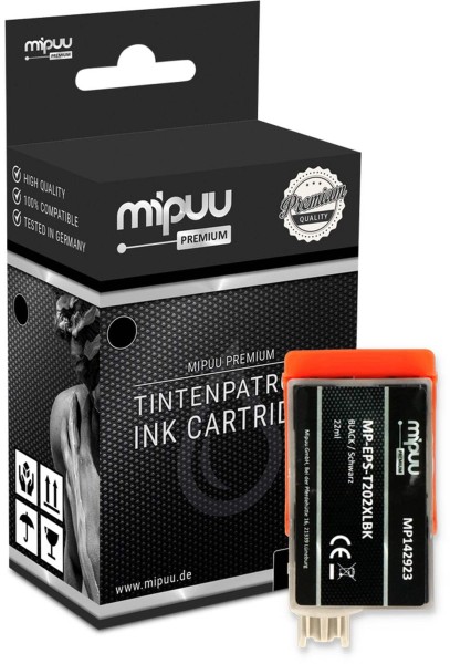 Mipuu Tinte ersetzt Epson 202 XL / C13T02G14010 Black