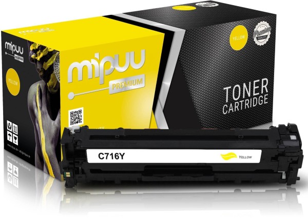 Mipuu Toner ersetzt Canon 716 / 1977B002 Yellow