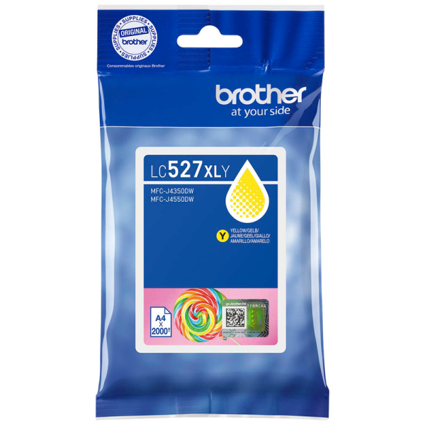 Brother LC-527XLY Druckerpatrone gelb