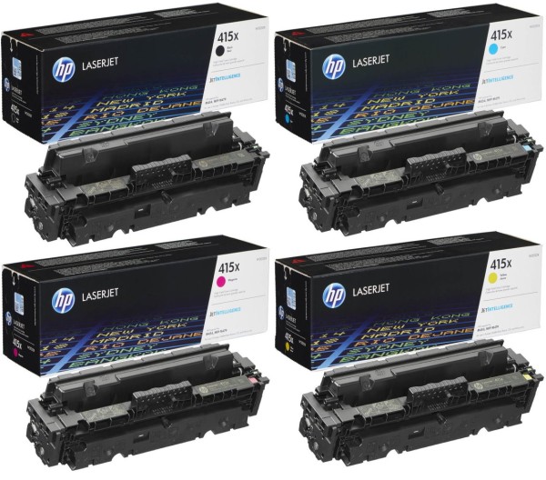 HP W2030X W2031X W2032X W2033X / 415X Toner Multipack CMYK (4er Set)